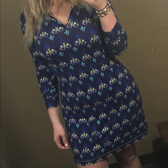 Hatley Dresses & Skirts - Gorgeous printed Hayley dress, wear with boots!